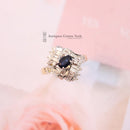 18ct Sapphire & Diamond Cocktail Ring