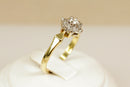 18ct Gold Diamond Cluster ‘Daisy’ Ring