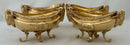 Four George III Silver Gilt Rams' Masks Salts. London 1783 William Pitts. 29.7 troy ounces.