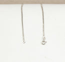 Charming Vintage Sterling Silver & Moss Agate Pendant Necklace