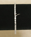 Silver & CZ Tennis Bracelet