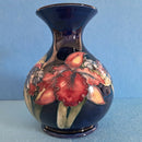 A Moorcroft Vase (6.02inch) Orchid Design by Walter Moorcroft