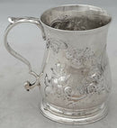 George II Silver Christening Mug. London 1754 William Grundy. 2.6 troy ounces.