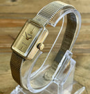 Omega De Ville Manual | Calibre 1070 | 1974 | Gold Plated | Tank Style
