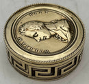 William Pitt The Younger Portrait Profile Snuff Box, circa 1806.
