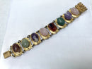 Vintage Depose DLH Gemstone Bracelet