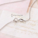 Handmade 18ct White Gold Pink Tourmaline & Diamond Pendant