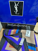 Vintage Yves Saint Laurent (YSL) Silk Scarf – Unworn with Original Gift Envelope