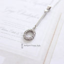 Vintage 18ct White Gold Diamond Pendant
