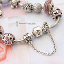 Genuine Silver Pandora Bracelet with 12 Charms