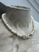 Vintage Grosse (Dior Designer) Glass Pearl Necklace