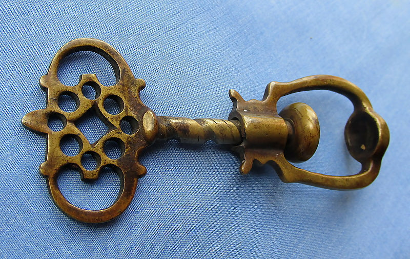 Antique Eighteenth 18TH Century Brass Nutcracker/Nutcrackers