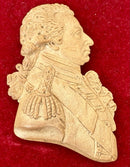 Admiral John Jervis, 1st Earl of St Vincent, Stoneware Portrait Profile Plaque.