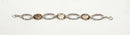 Superb Vintage Silver & Smokey Citrine Bracelet – Circa 1930s