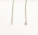 Vintage Silver & Tourmaline Designer Dolphin Pendant & Chain