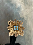 Vintage Grosse 1958 (Dior Designer) Sunburst Brooch