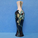 A Moorcroft Vase (8.22inch) Sea Holly design by Emma Bossons.