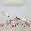 Vintage Silver Plate & Mother of Pearl Butter Knife