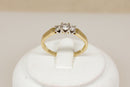 Stunning 18ct Gold Diamond Trilogy Ring – 0.33ct Total Diamond Weight