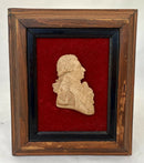 Admiral John Jervis, 1st Earl of St Vincent, Stoneware Portrait Profile Plaque.