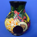 Moorcroft Vase - Figgy Pudding By Emma Bossons
