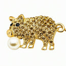Costume Pig Brooch