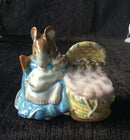 Beswick Beatrix Potter figurine Beswick Hunca Munca figurine Beswick Beatrix Potter Gold Backstamp BP2