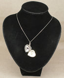 Charming Sterling Silver & Amethyst Heart Locket