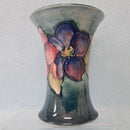 A Moorcroft Vase in the Clematis Design by Walter Moorcroft