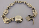Vintage Georg Jensen Sterling Silver Moonlight Grapes Necklace & Bracelet Design No 96A & 96