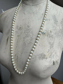 Vintage Christian Dior Glass Pearls Opera Length