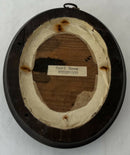 Admiral Lord Richard Howe, 1st Earl Howe, Wedgwood Green Jasperware Portrait Profile Plaque.