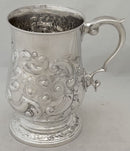 Victorian Silver Plated Tankard, circa 1880.