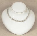 Stylish Silver Chunky Rope Necklace Chain