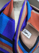 Vintage Yves Saint Laurent (YSL) Silk Scarf – Unworn with Original Gift Envelope