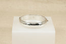 Vintage Silver Hinged Bangle