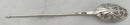 Mid 18th Century English Silver Rat Tail Mote Spoon.