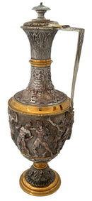 Victorian Neoclassical Electrotype Jug, circa 1870.