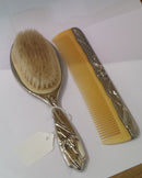 Art Noveau Style Brush & Comb Dressing Table Set
