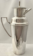Asprey Silver Plated Milk Churn Cocktail Shaker, circa 1935.