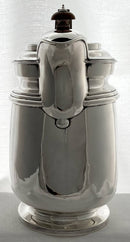 Georgian, George III, Silver Coffee Biggin, London 1819 Rebecca Emes & Edward Barnard I. 25 troy ounces.