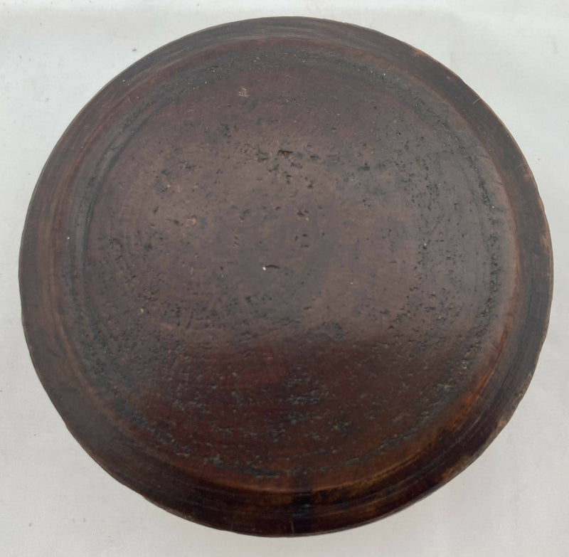 19th Century Gilt Wood Table Snuff Box.