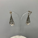 1950’s silver earrings