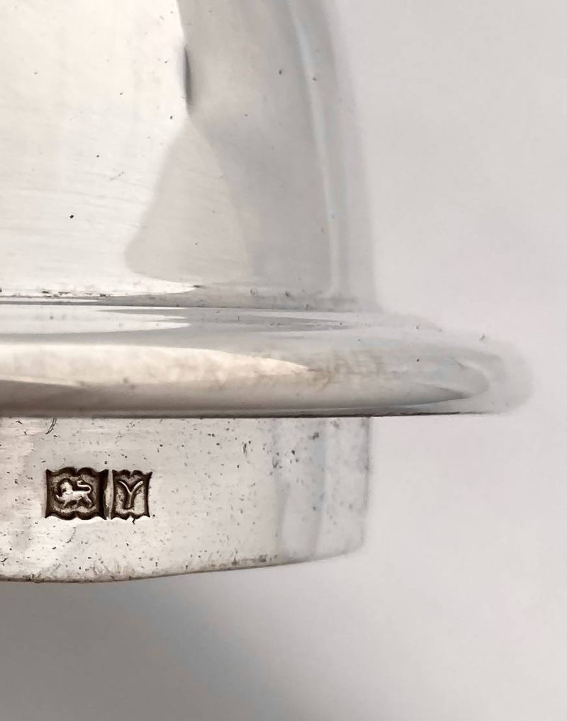 Elizabeth II Silver Bachelor's Coffee Pot. Birmingham 1973 Barker Ellis Silver Co. 12.7 troy ounces.