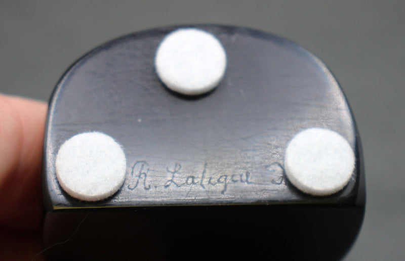 René Lalique “Pinsons” menu holder
