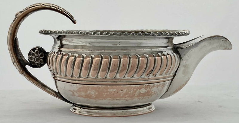 Georgian Old Sheffield Plate Cream Jug. D & G Holy & Co. of Sheffield, circa 1815.