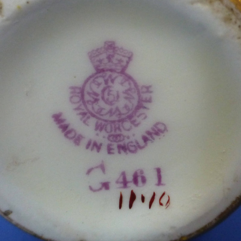 Royal Worcester Fruit Vase Signed By Kitty Blake C1936