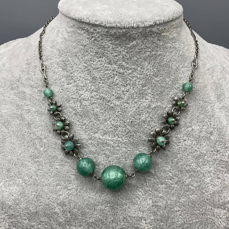 Vintage glass necklace