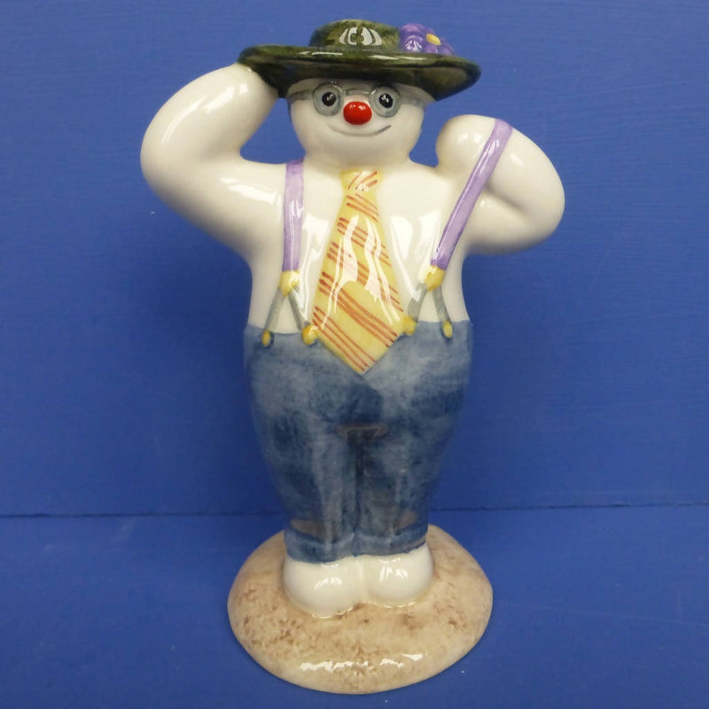 Royal Doulton Snowman Figurine - Stylish Snowman DS3