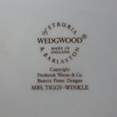Wedgwood Beatrix Potter Mrs Tiggywinkle Plate